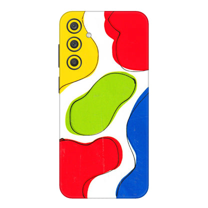 Samsung A/S Series Phone Skins (All Models) - RGB Colour Paint - 3D Embossed Finish (L-284) Samsung Galaxy A15 (5G)