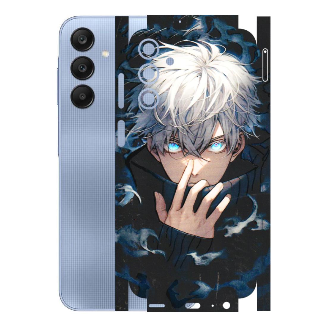 Samsung A/S Series Phone Skins (All Models) - New Jujutsu Kaisen Anime - 3D Embossed Finish (L-313) Samsung Galaxy A15 (5G)