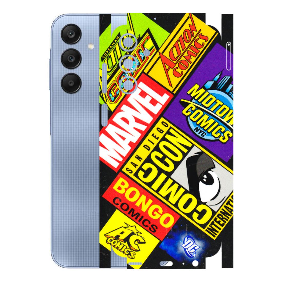 Samsung A/S Series Phone Skins (All Models) - Bongo Comic Con - 3D Embossed Finish (L-325) Samsung Galaxy A15 (5G)