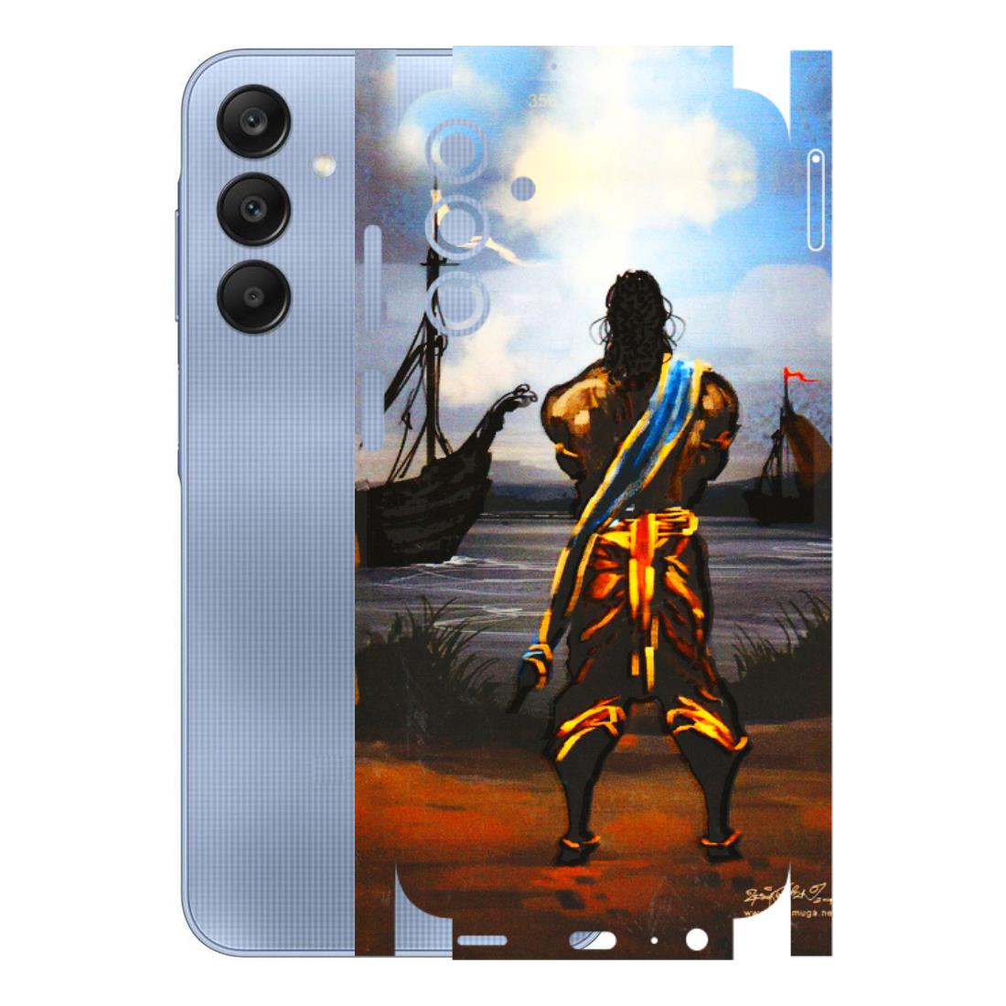 Samsung A/S Series Phone Skins (All Models) - Heavenly God Figure - 3D Embossed Finish (L-34) Samsung Galaxy A15 (5G)