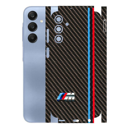 Samsung A/S Series Phone Skins (All Models) - BM Carbon Fiber Feels - 3D Embossed Finish (L-38) Samsung Galaxy A15 (5G)