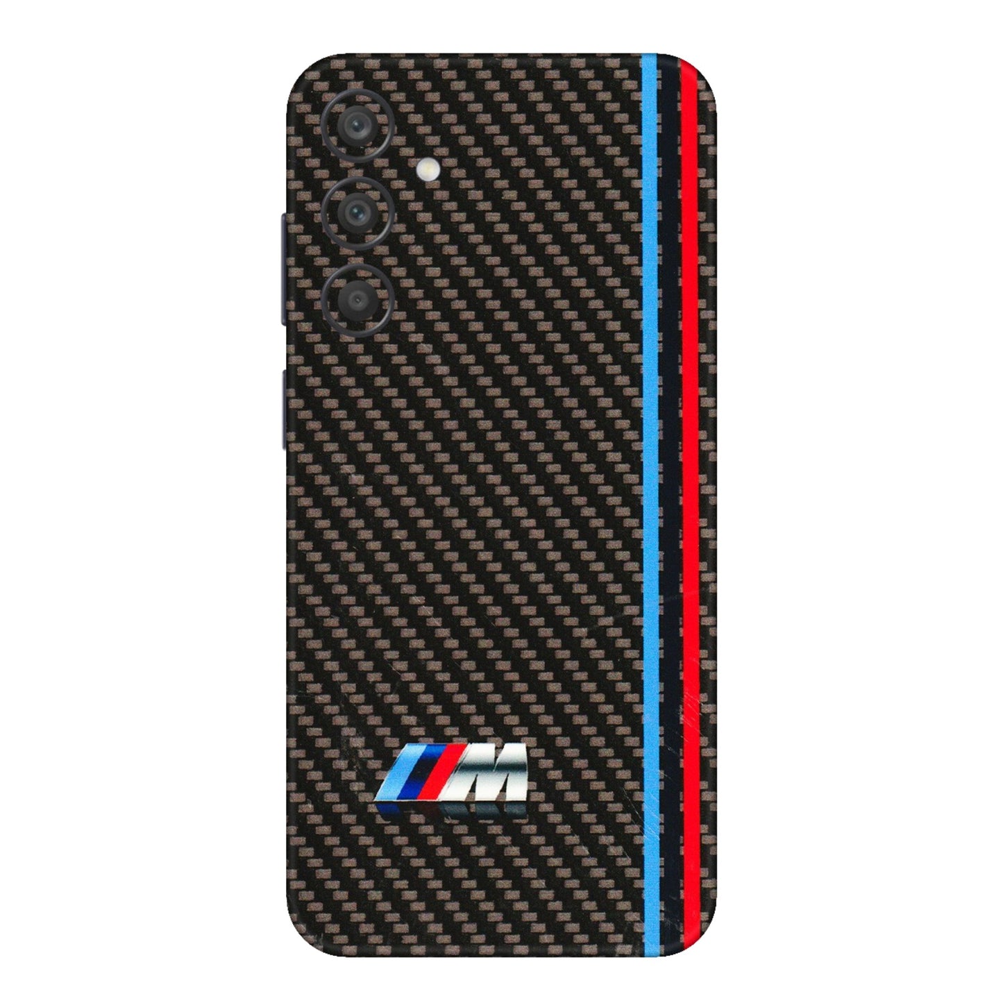 Samsung A/S Series Phone Skins (All Models) - BM Carbon Fiber Feels - 3D Embossed Finish (L-38) Samsung Galaxy A15 (5G)