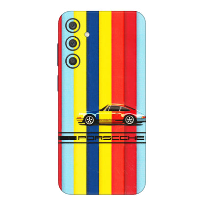 Samsung A/S Series Phone Skins (All Models) - Multicolour Porche - 3D Embossed Finish (L-39) Samsung Galaxy A15 (5G)