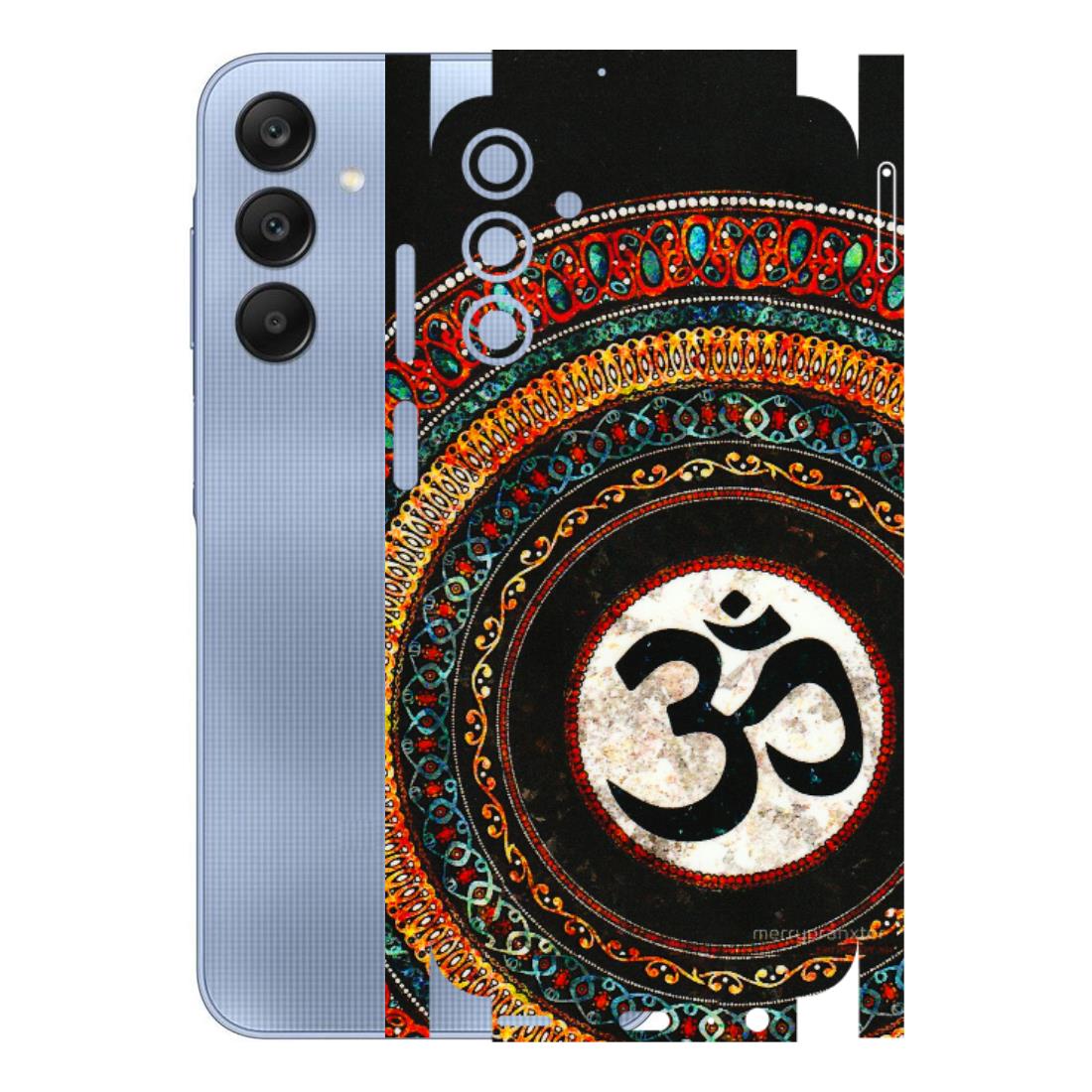 Samsung A/S Series Phone Skins (All Models) - Aum Chant Abstract - 3D Embossed Finish (L-42) Samsung Galaxy A15 (5G)