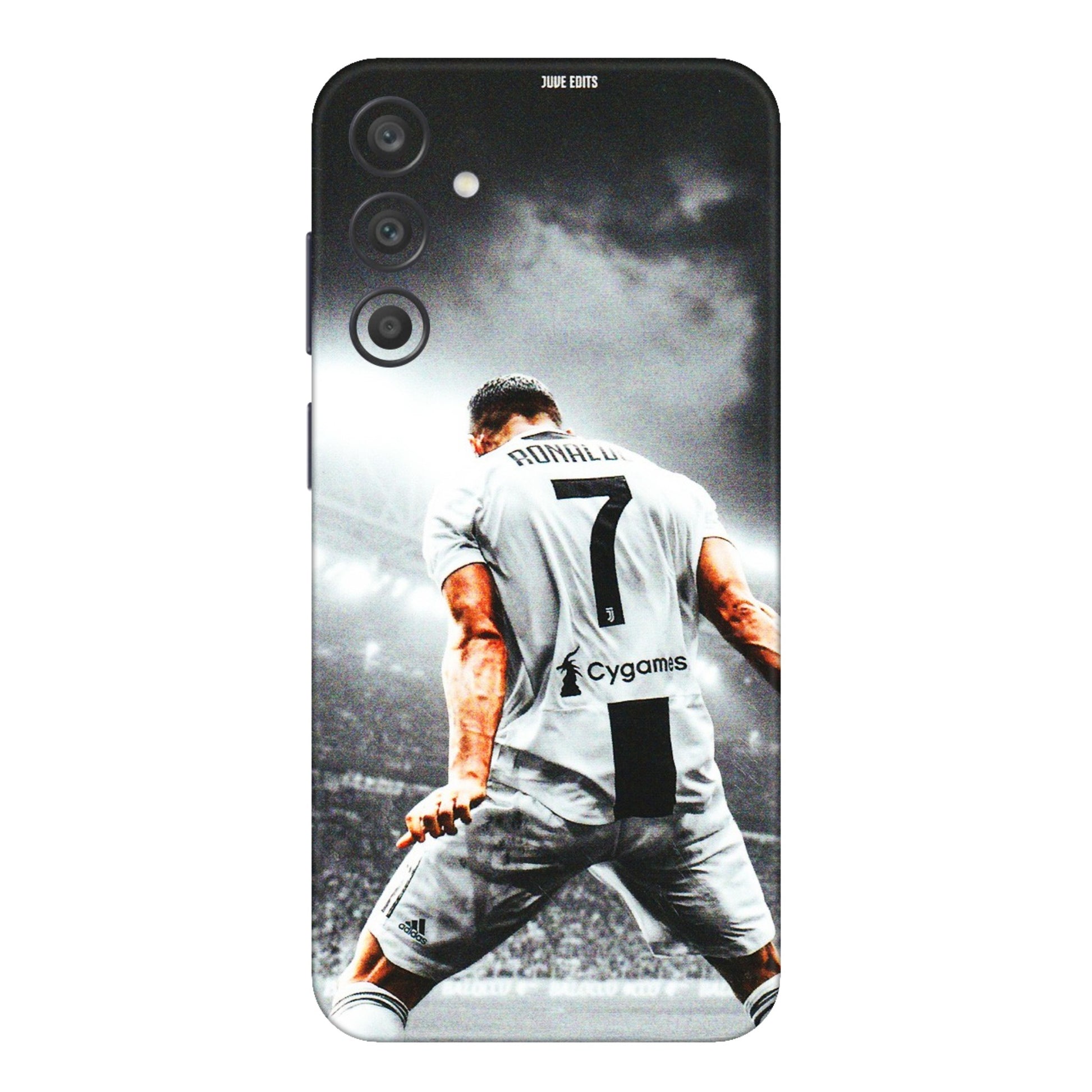 Samsung A/S Series Phone Skins (All Models) - Ronaldo CR7 Crazy - 3D Embossed Finish (L-44) Samsung Galaxy A15 (5G)