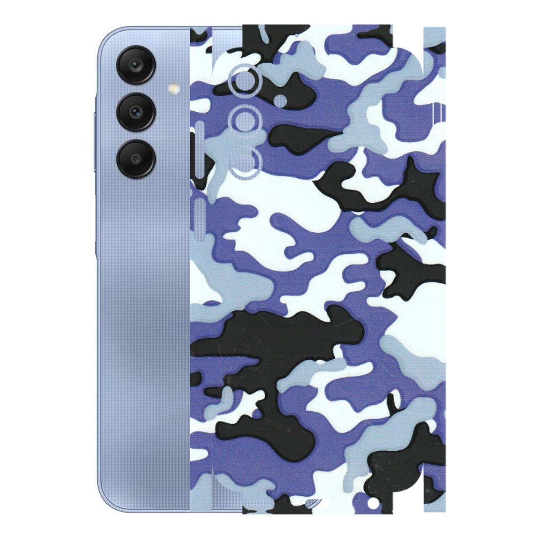 Samsung A/S Series Phone Skins (All Models) - Powerfull Military Camoflauge - 3D Embossed Finish (L-49) Samsung Galaxy A15 (5G)