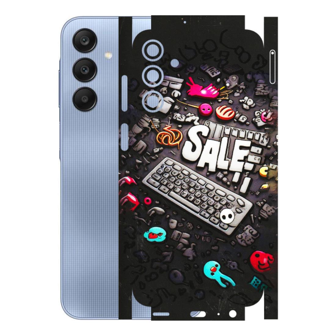 Samsung A/S Series Phone Skins (All Models) - Gadgets Sale - 3D Embossed Finish (L-50) Samsung Galaxy A15 (5G)