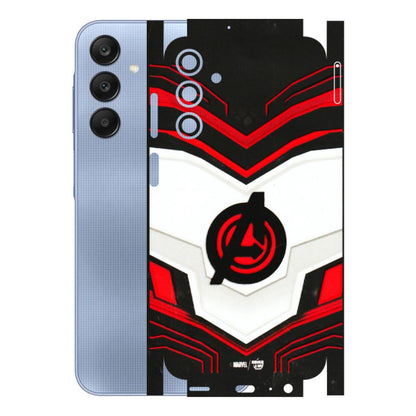 Samsung A/S Series Phone Skins (All Models) - Avengers Logo - 3D Embossed Finish (L-55) Samsung Galaxy A15 (5G)