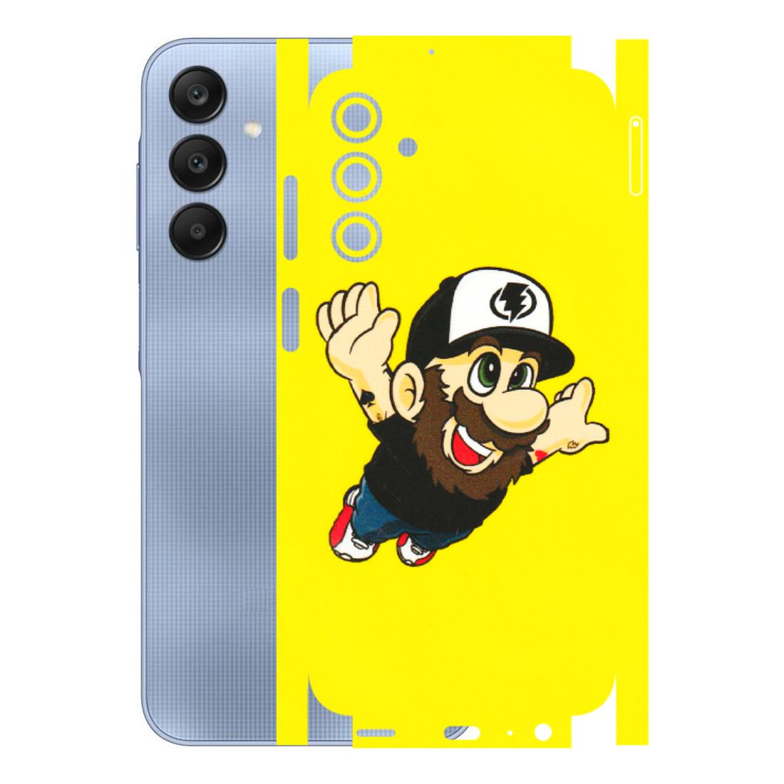Samsung A/S Series Phone Skins (All Models) - Flying Beardo - 3D Embossed Finish (L-60) Samsung Galaxy A15 (5G)