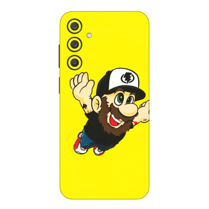 Samsung A/S Series Phone Skins (All Models) - Flying Beardo - 3D Embossed Finish (L-60) Samsung Galaxy A15 (5G)