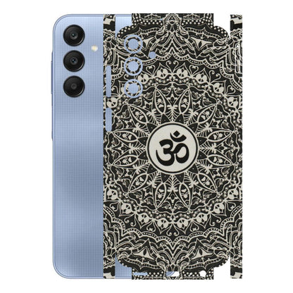 Samsung A/S Series Phone Skins (All Models) - Aum Elegant Mandala - 3D Embossed Finish (L-62) Samsung Galaxy A15 (5G)