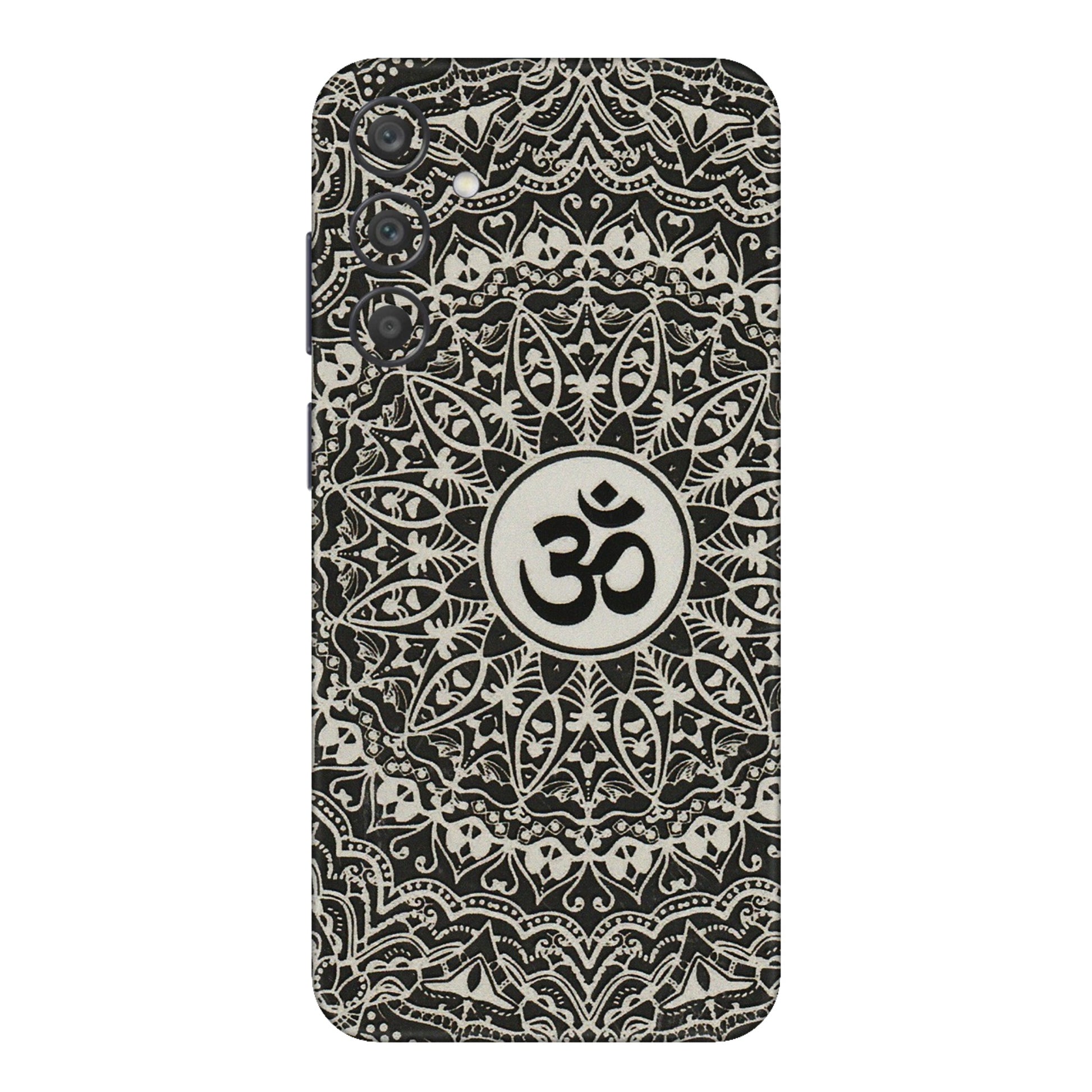 Samsung A/S Series Phone Skins (All Models) - Aum Elegant Mandala - 3D Embossed Finish (L-62) Samsung Galaxy A15 (5G)