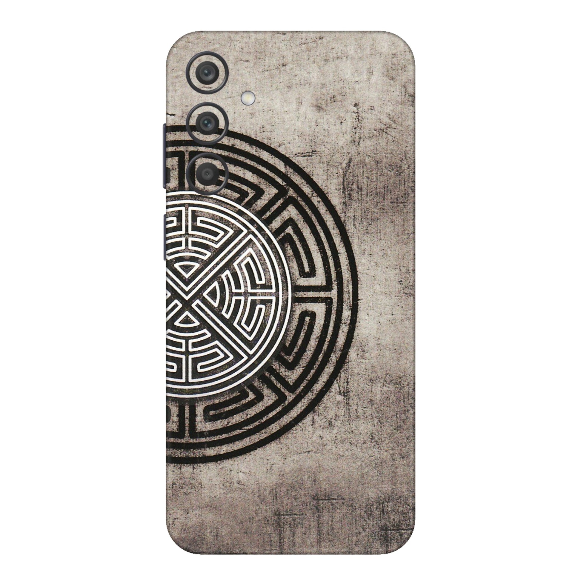 Samsung A/S Series Phone Skins (All Models) - Mysterious Circular Design - 3D Embossed Finish (L-63) Samsung Galaxy A15 (5G)