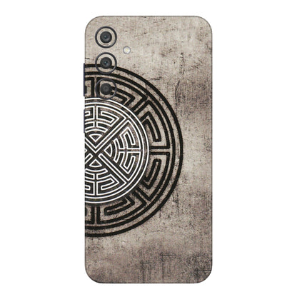 Samsung A/S Series Phone Skins (All Models) - Mysterious Circular Design - 3D Embossed Finish (L-63) Samsung Galaxy A15 (5G)