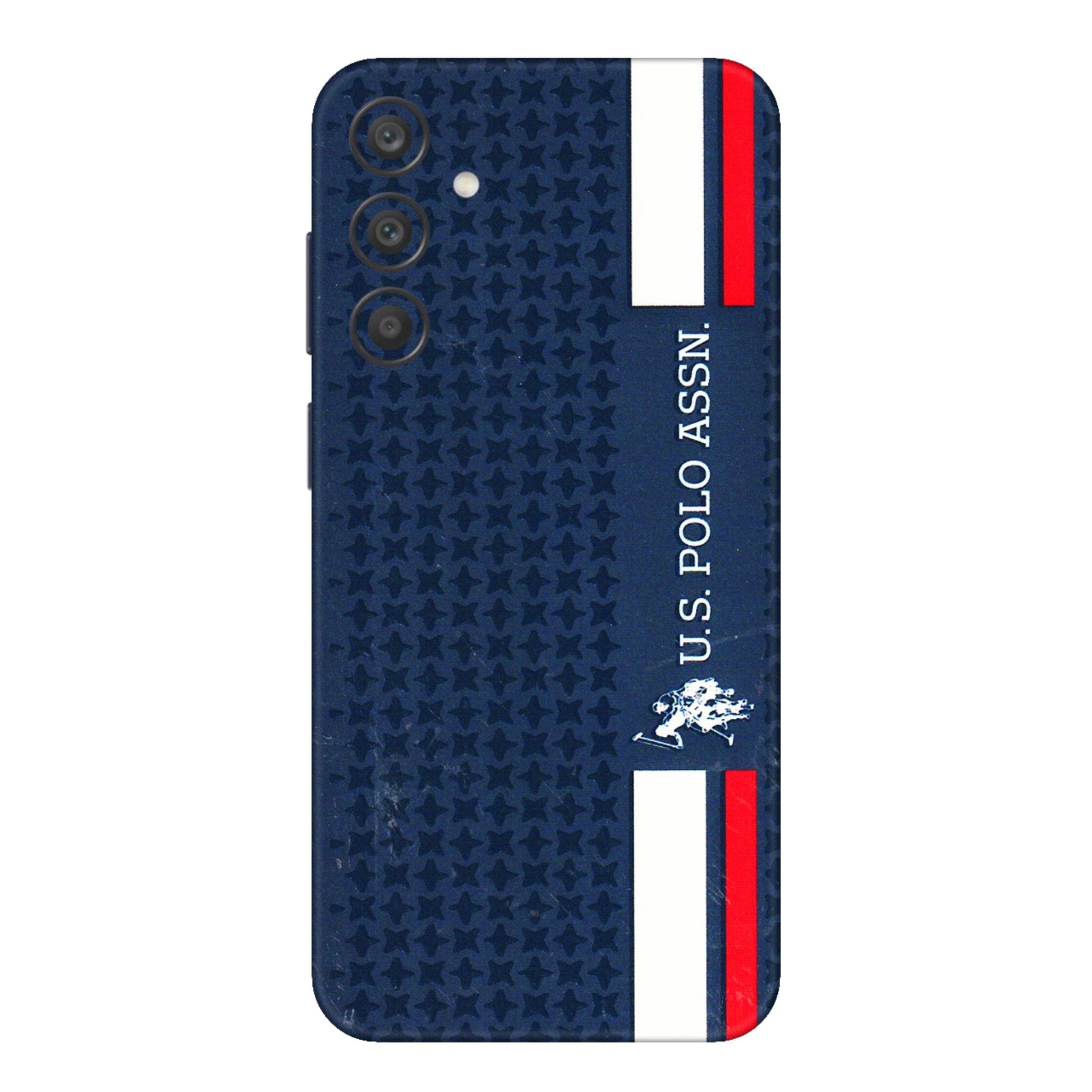 Samsung A/S Series Phone Skins (All Models) - US POLO Designer Brand - 3D Embossed Finish (L-65) Samsung Galaxy A15 (5G)