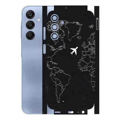 Samsung A/S Series Phone Skins (All Models) - Never Ending Travel - 3D Embossed Finish (L-79) Samsung Galaxy A15 (5G)
