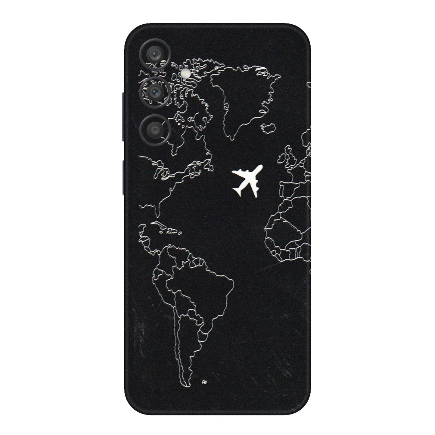 Samsung A/S Series Phone Skins (All Models) - Never Ending Travel - 3D Embossed Finish (L-79) Samsung Galaxy A15 (5G)