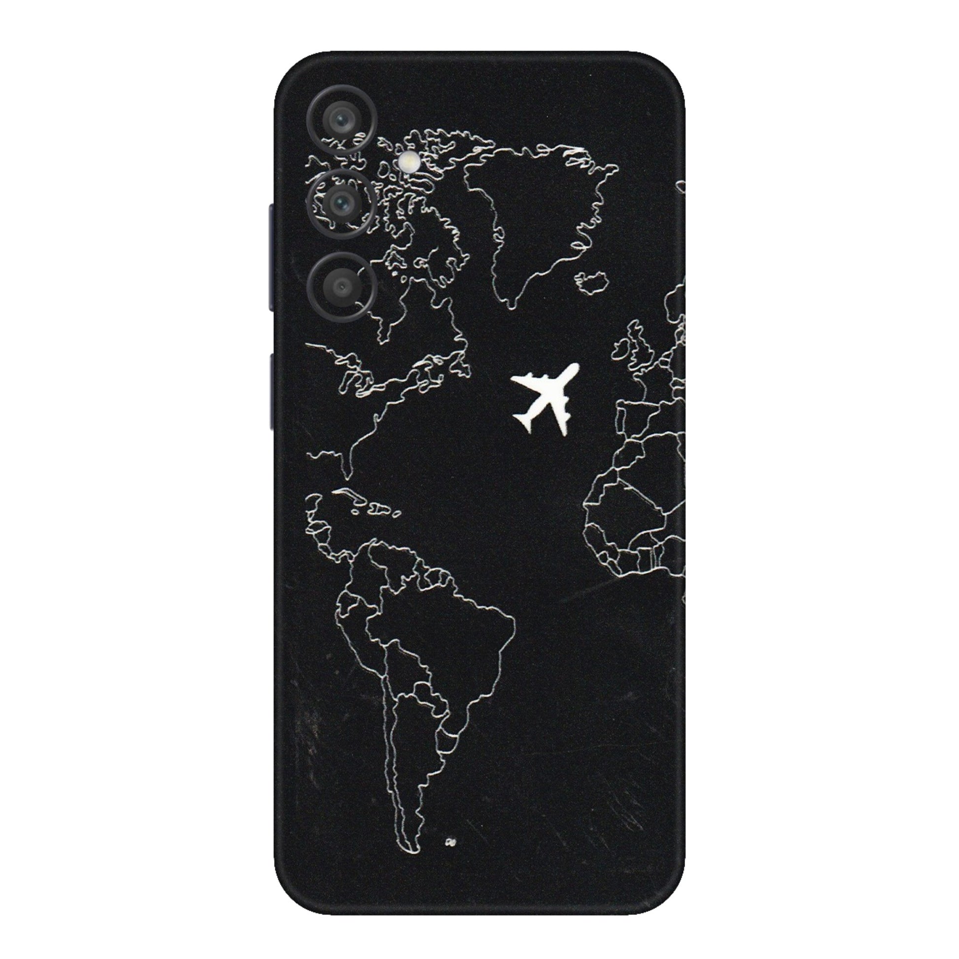 Samsung A/S Series Phone Skins (All Models) - Never Ending Travel - 3D Embossed Finish (L-79) Samsung Galaxy A15 (5G)