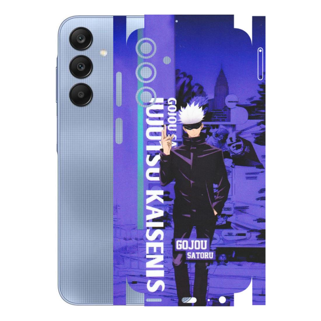 Samsung A/S Series Phone Skins (All Models) - Jujutsu Kaisen Gojo - Matte Finish (M-05) Samsung Galaxy A15 (5G)