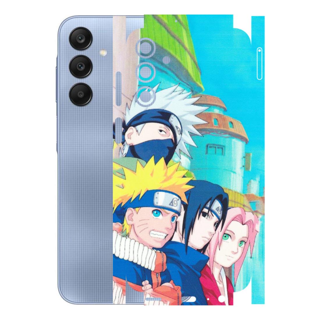 Samsung A/S Series Phone Skins (All Models) - Team Minato And Kakashi - Matte Finish (M-101) Samsung Galaxy A15 (5G)