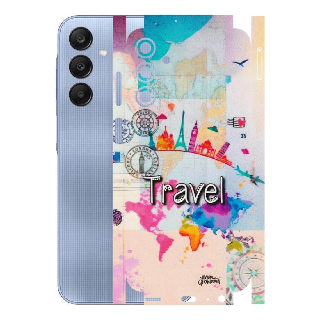 Samsung A/S Series Phone Skins (All Models) - Travel The Wonders - Matte Finish (M-108) Samsung Galaxy A15 (5G)