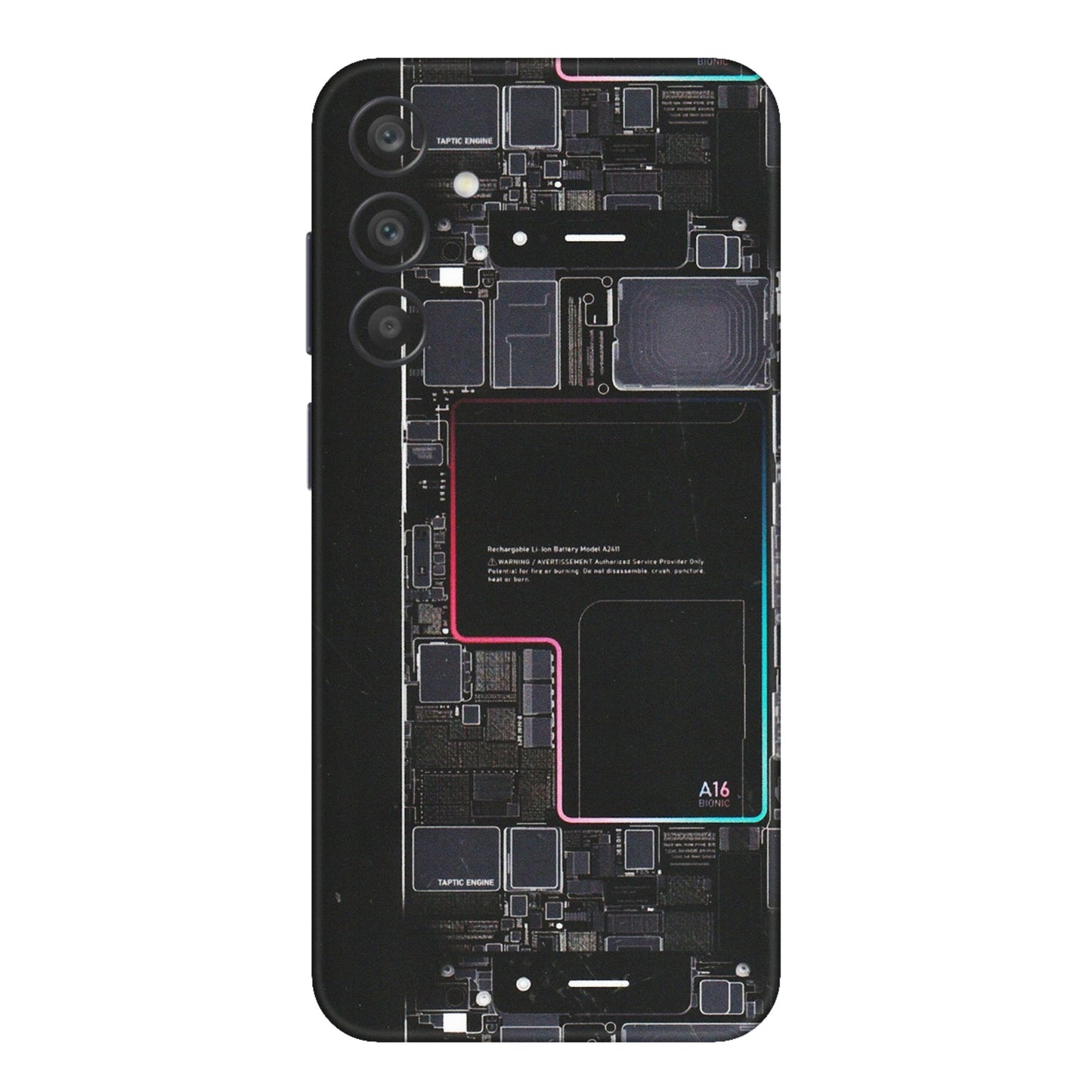 Samsung A/S Series Phone Skins (All Models) - Motherboard Circuit Layout - Matte Finish (M-117) Samsung Galaxy A15 (5G)