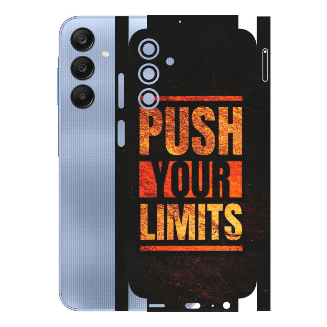 Samsung A/S Series Phone Skins (All Models) - Push Your Limits - Matte Finish (M-118) Samsung Galaxy A15 (5G)