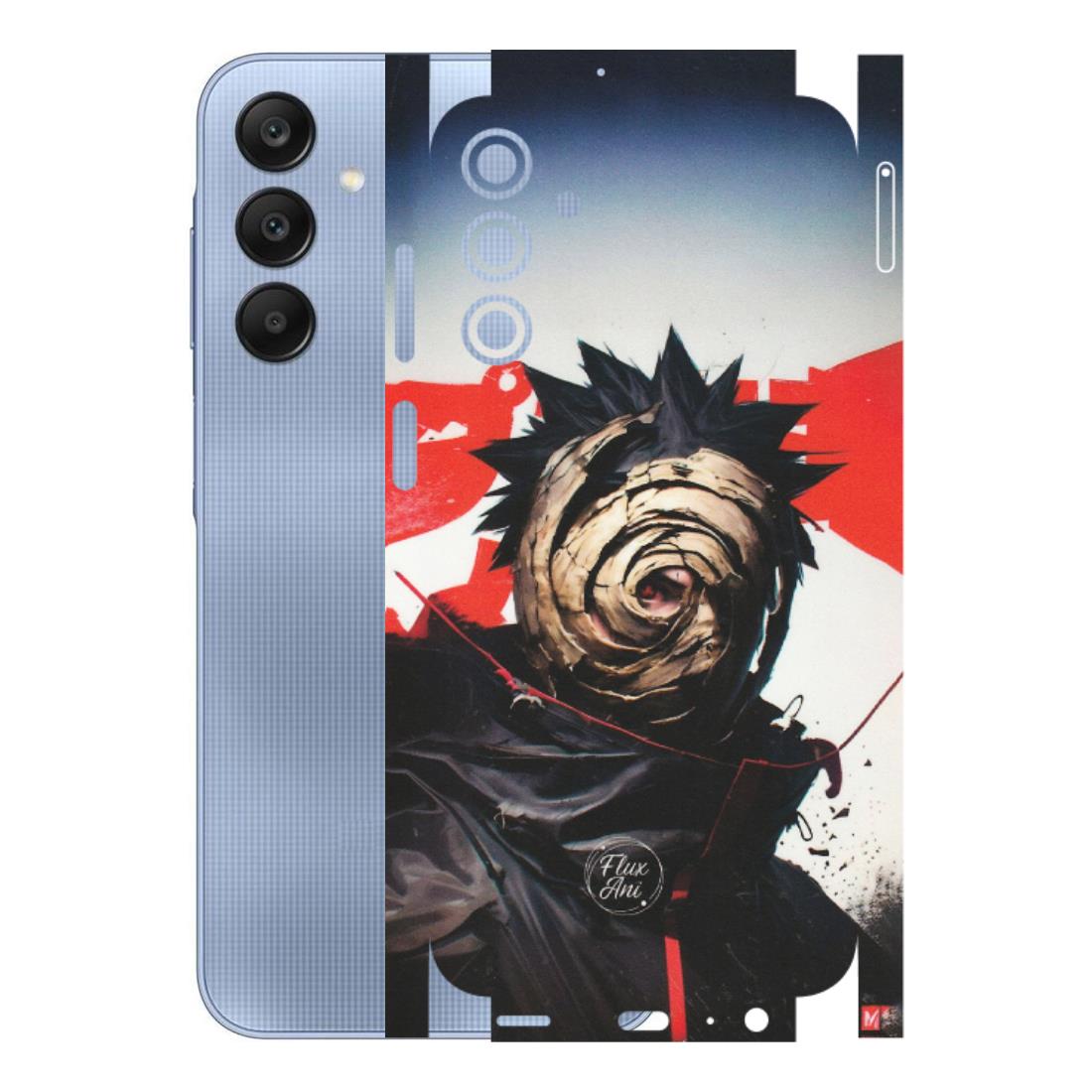 Samsung A/S Series Phone Skins (All Models) - Obito Uchiha Cool Anime - Matte Finish (M-134) Samsung Galaxy A15 (5G)