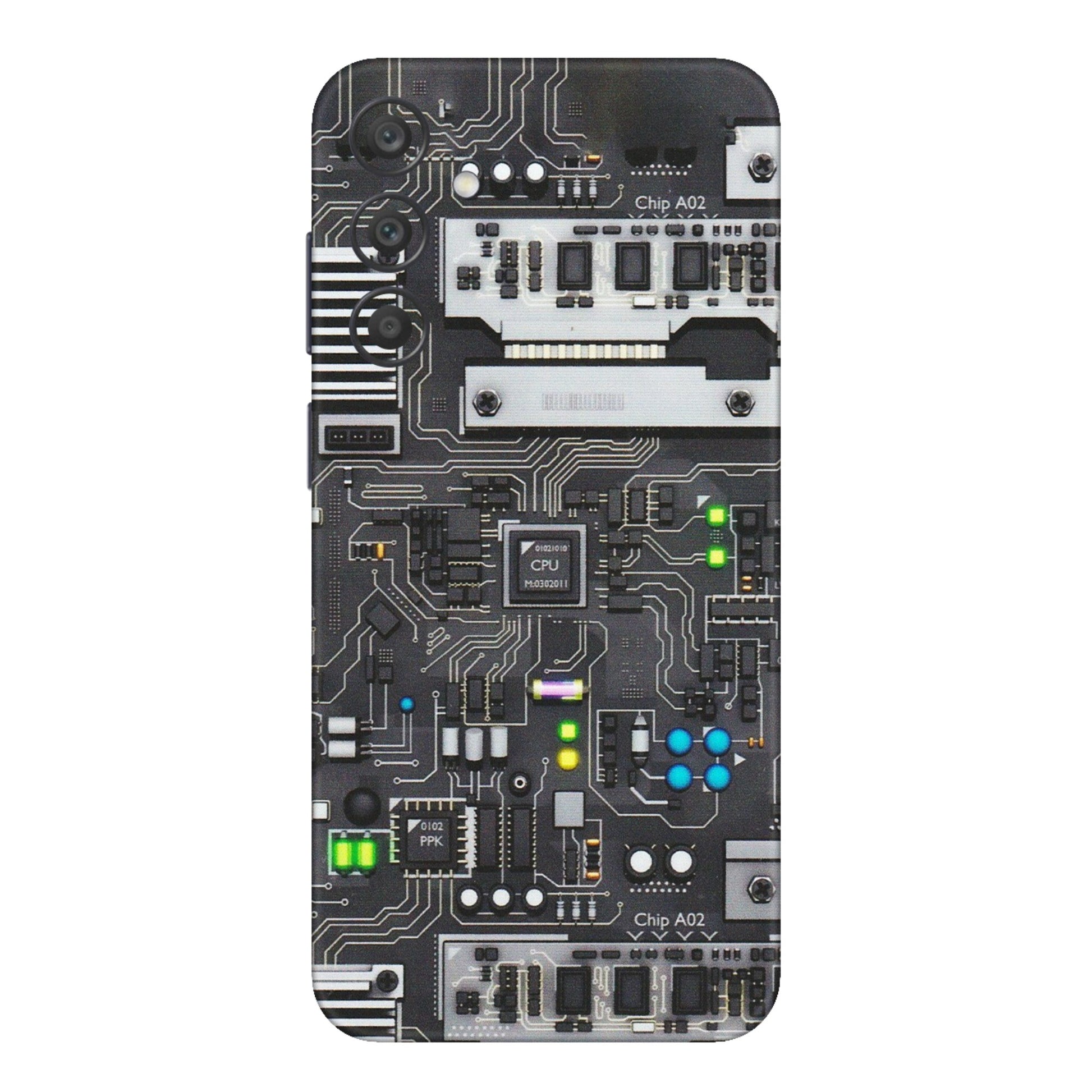 Samsung A/S Series Phone Skins (All Models) - Motherboard Internals - Matte Finish (M-135) Samsung Galaxy A15 (5G)