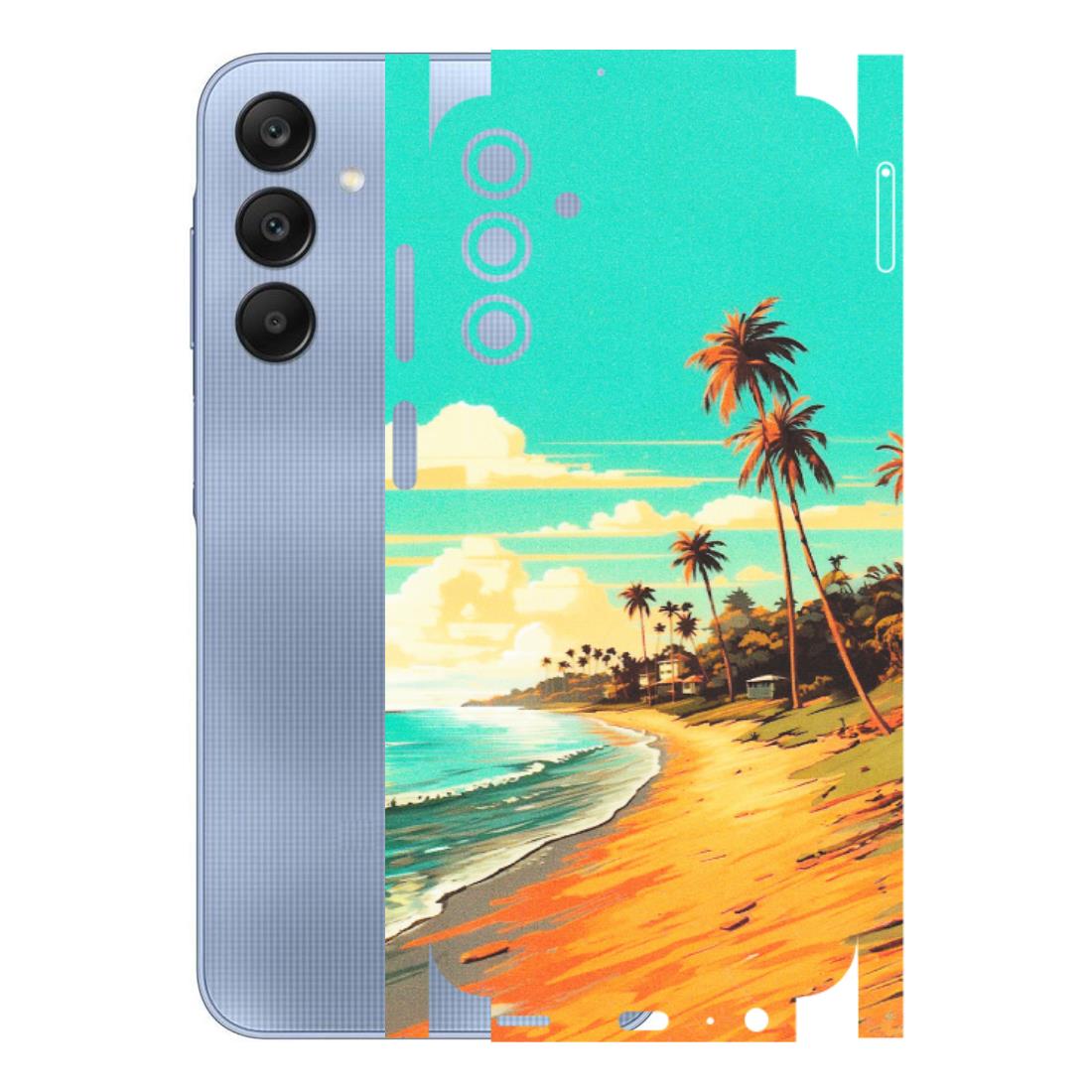 Samsung A/S Series Phone Skins (All Models) - Miami Beach - Matte Finish (M-136) Samsung Galaxy A15 (5G)
