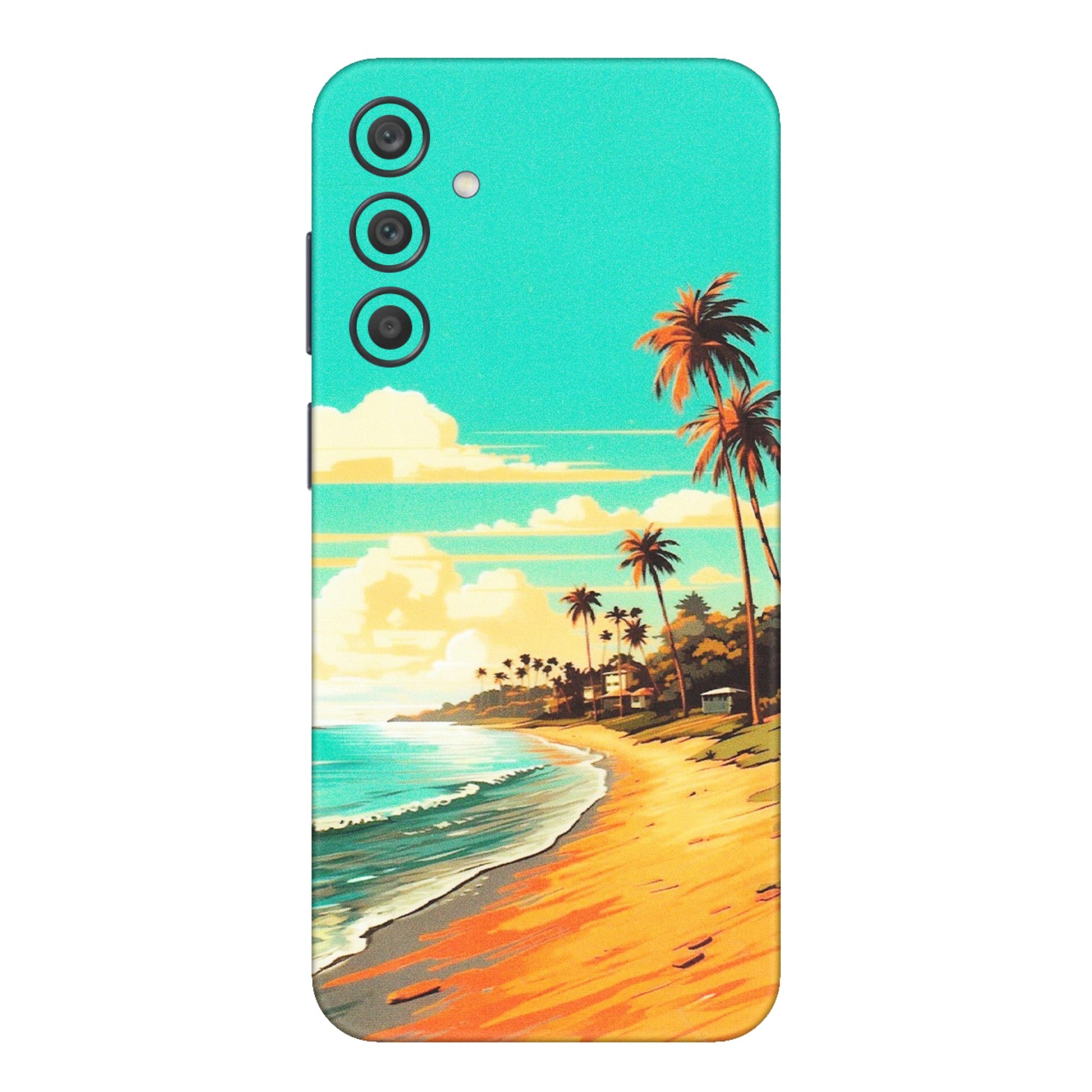 Samsung A/S Series Phone Skins (All Models) - Miami Beach - Matte Finish (M-136) Samsung Galaxy A15 (5G)