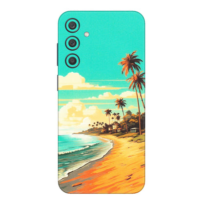 Samsung A/S Series Phone Skins (All Models) - Miami Beach - Matte Finish (M-136) Samsung Galaxy A15 (5G)