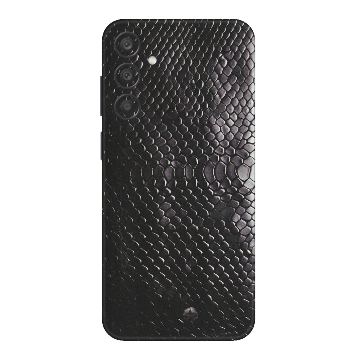 Samsung A/S Series Phone Skins (All Models) - Black Snack Leather - Matte Finish (M-147) Samsung Galaxy A15 (5G)
