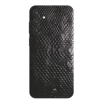Samsung A/S Series Phone Skins (All Models) - Black Snack Leather - Matte Finish (M-147) Samsung Galaxy A15 (5G)