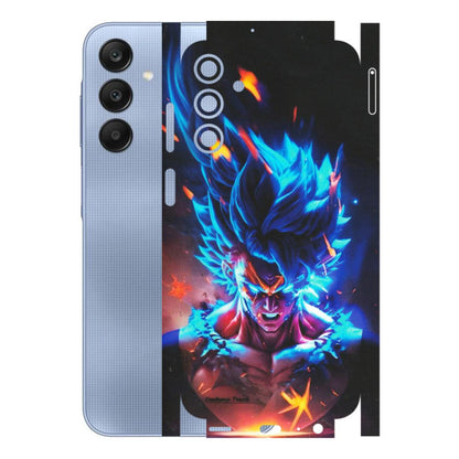 Samsung A/S Series Phone Skins (All Models) - Angry Goku Dragon Ball Anime - Matte Finish (M-150) Samsung Galaxy A15 (5G)