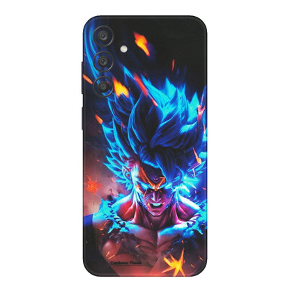 Samsung A/S Series Phone Skins (All Models) - Angry Goku Dragon Ball Anime - Matte Finish (M-150) Samsung Galaxy A15 (5G)
