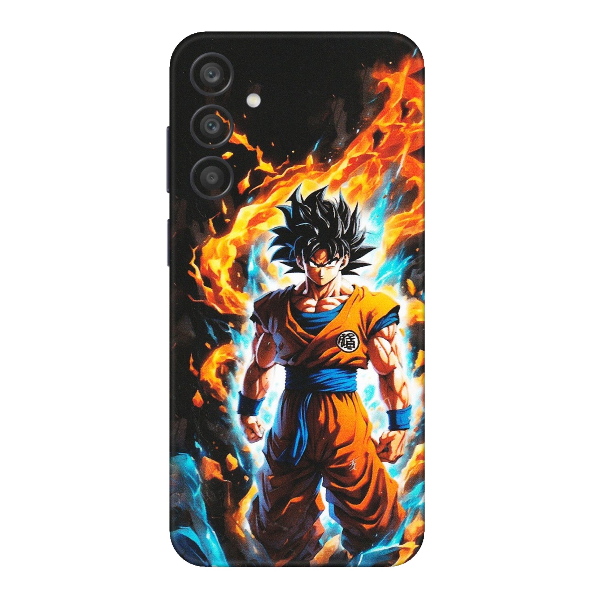 Samsung A/S Series Phone Skins (All Models) - Goku Transformation Anime - Matte Finish (M-159) Samsung Galaxy A15 (5G)