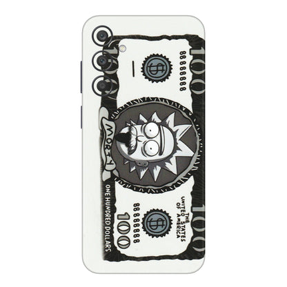 Samsung A/S Series Phone Skins (All Models) - Rick And Morty Hundred Dollar Anime - Matte Finish (M-161) Samsung Galaxy A15 (5G)