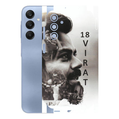 Samsung A/S Series Phone Skins (All Models) - Virat Kohli Cricketer - Matte Finish (M-163) Samsung Galaxy A15 (5G)