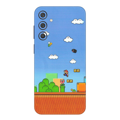 Samsung A/S Series Phone Skins (All Models) - Mario Game Scene - Matte Finish (M-24) Samsung Galaxy A15 (5G)