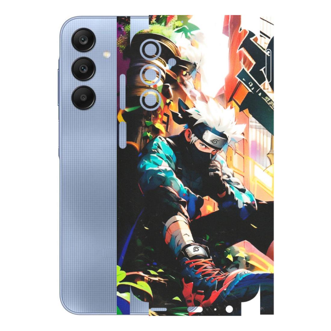 Samsung A/S Series Phone Skins (All Models) - Ash & Pikachu - Matte Finish (M-26) Samsung Galaxy A15 (5G)