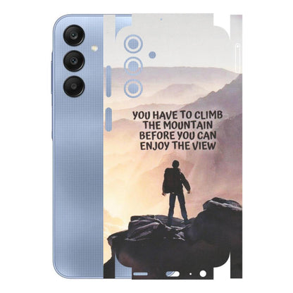 Samsung A/S Series Phone Skins (All Models) - Motivational Hiking Mountain - Matte Finish (M-28) Samsung Galaxy A15 (5G)