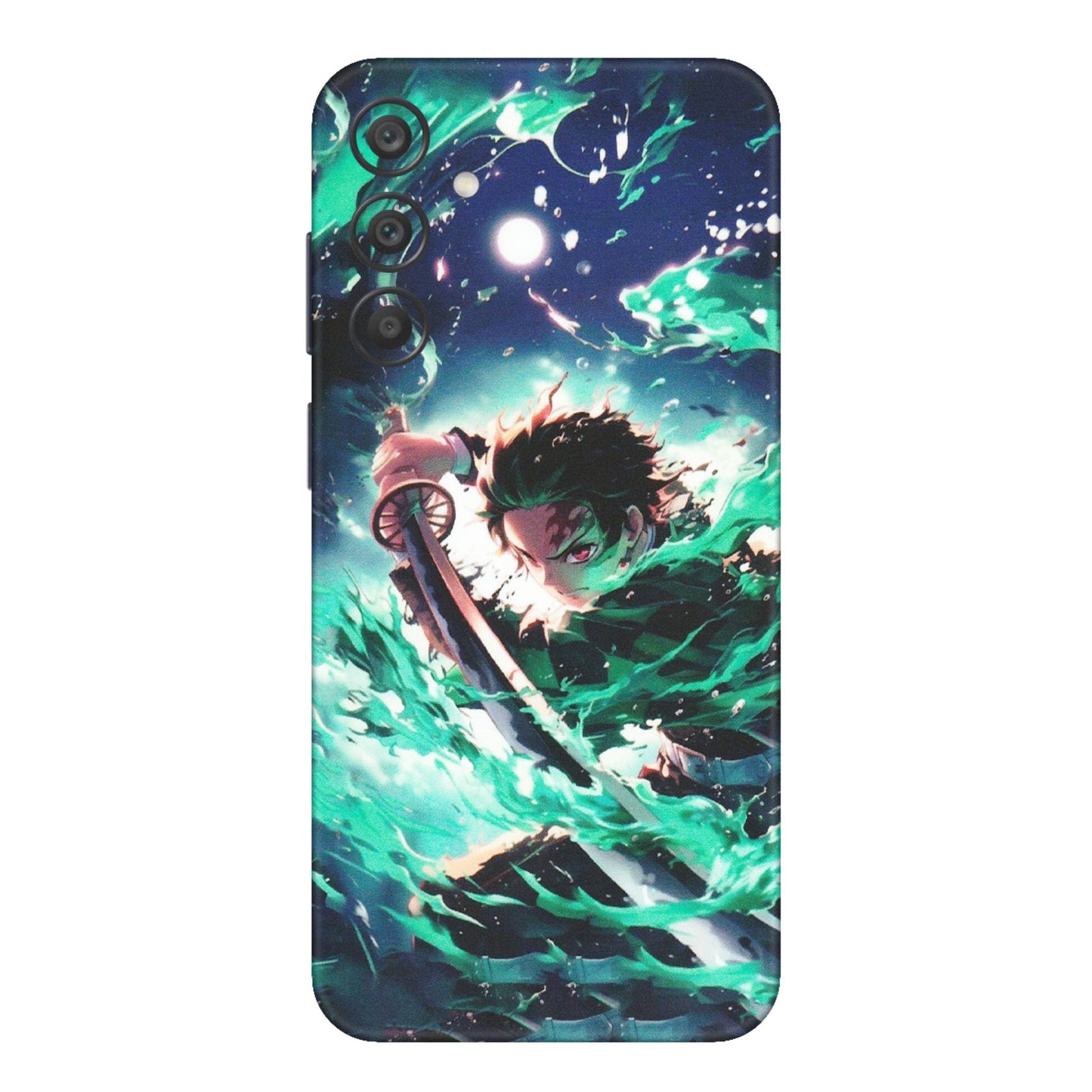 Samsung A/S Series Phone Skins (All Models) - Sword Fighter Anime - Matte Finish (M-29) Samsung Galaxy A15 (5G)