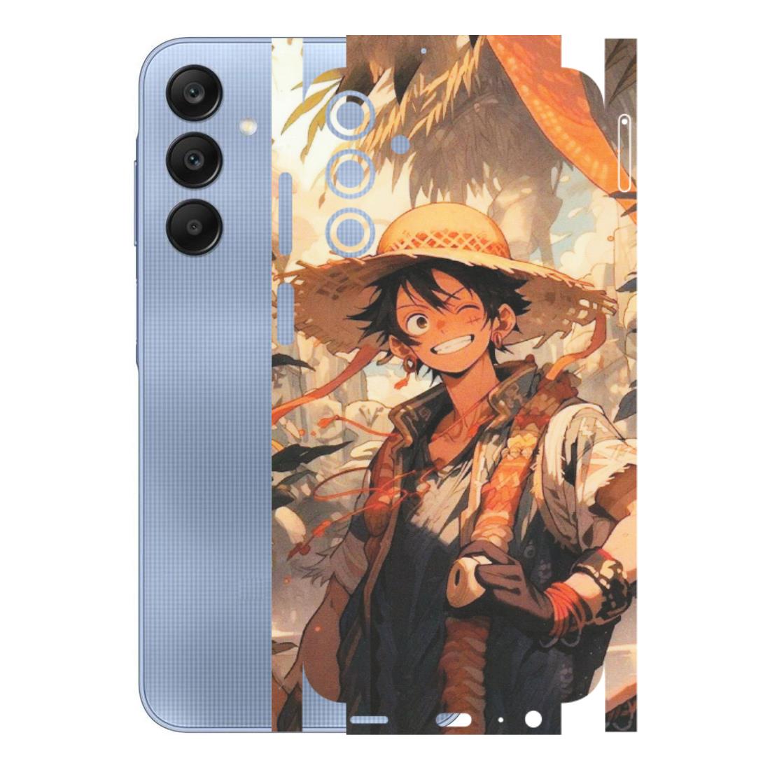 Samsung A/S Series Phone Skins (All Models) - Anime Character Smile - Matte Finish (M-33) Samsung Galaxy A15 (5G)