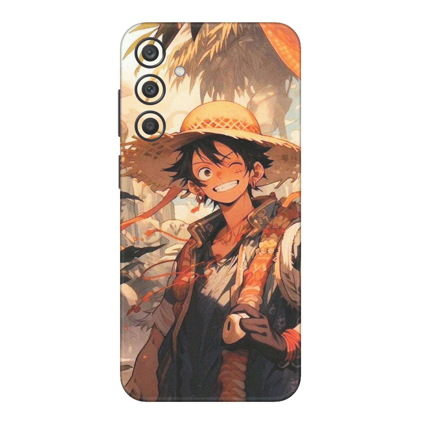 Samsung A/S Series Phone Skins (All Models) - Anime Character Smile - Matte Finish (M-33) Samsung Galaxy A15 (5G)