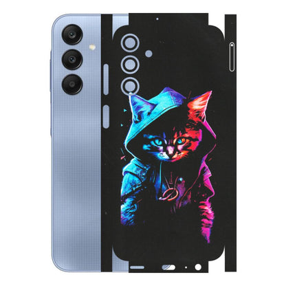 Samsung A/S Series Phone Skins (All Models) - Cyberpunk Cat - Matte Finish (M-45) Samsung Galaxy A15 (5G)