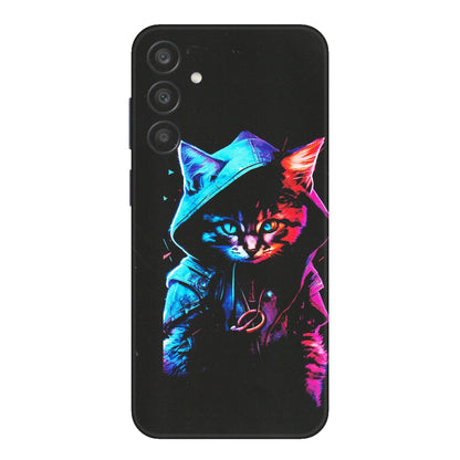 Samsung A/S Series Phone Skins (All Models) - Cyberpunk Cat - Matte Finish (M-45) Samsung Galaxy A15 (5G)