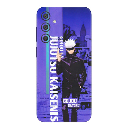 Samsung A/S Series Phone Skins (All Models) - Jujutsu Kaisen Gojo - Matte Finish (M-05) Samsung Galaxy A15 (5G)