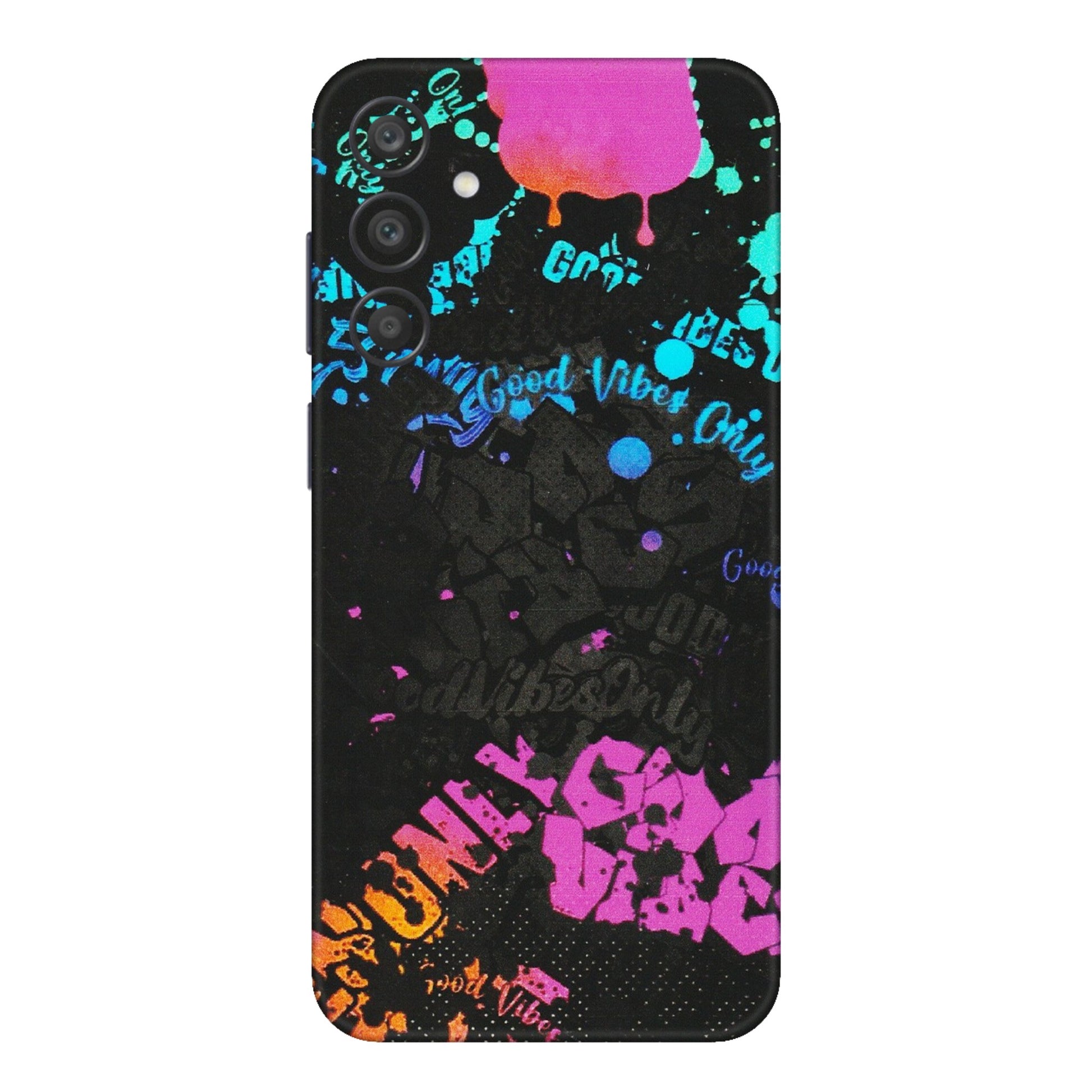 Samsung A/S Series Phone Skins (All Models) - Majestic Black Vibes - Matte Finish (M-62) Samsung Galaxy A15 (5G)