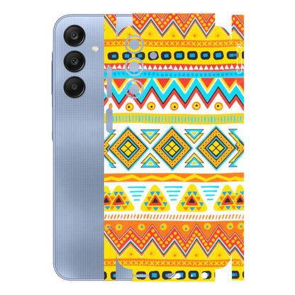 Samsung A/S Series Phone Skins (All Models) - Mexican Abstract - Matte Finish (M-71) Samsung Galaxy A15 (5G)